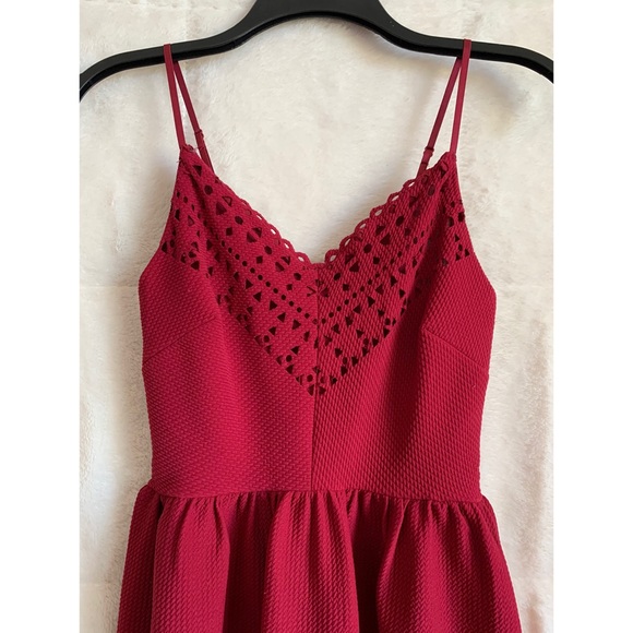 Red Strappy Dress - Picture 2 of 7